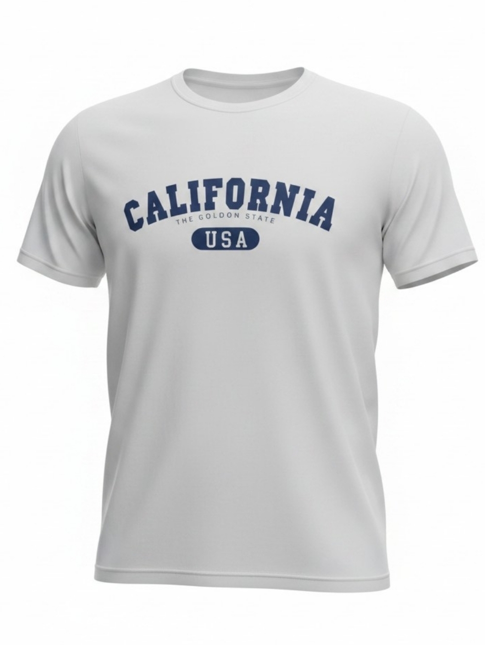 Access - NWOT, White Cotton "California" Unisex Tee Shirt, Short Sleeves, Large - Picture 8 of 8